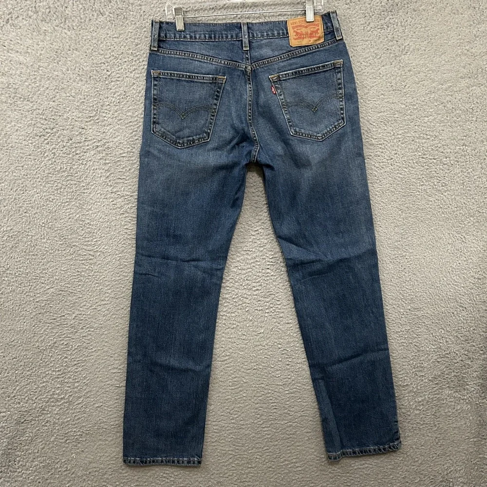 Levis Jeans Mens 32x32 Blue Denim‎ 514 Straight American Cotton Work Wear Adult